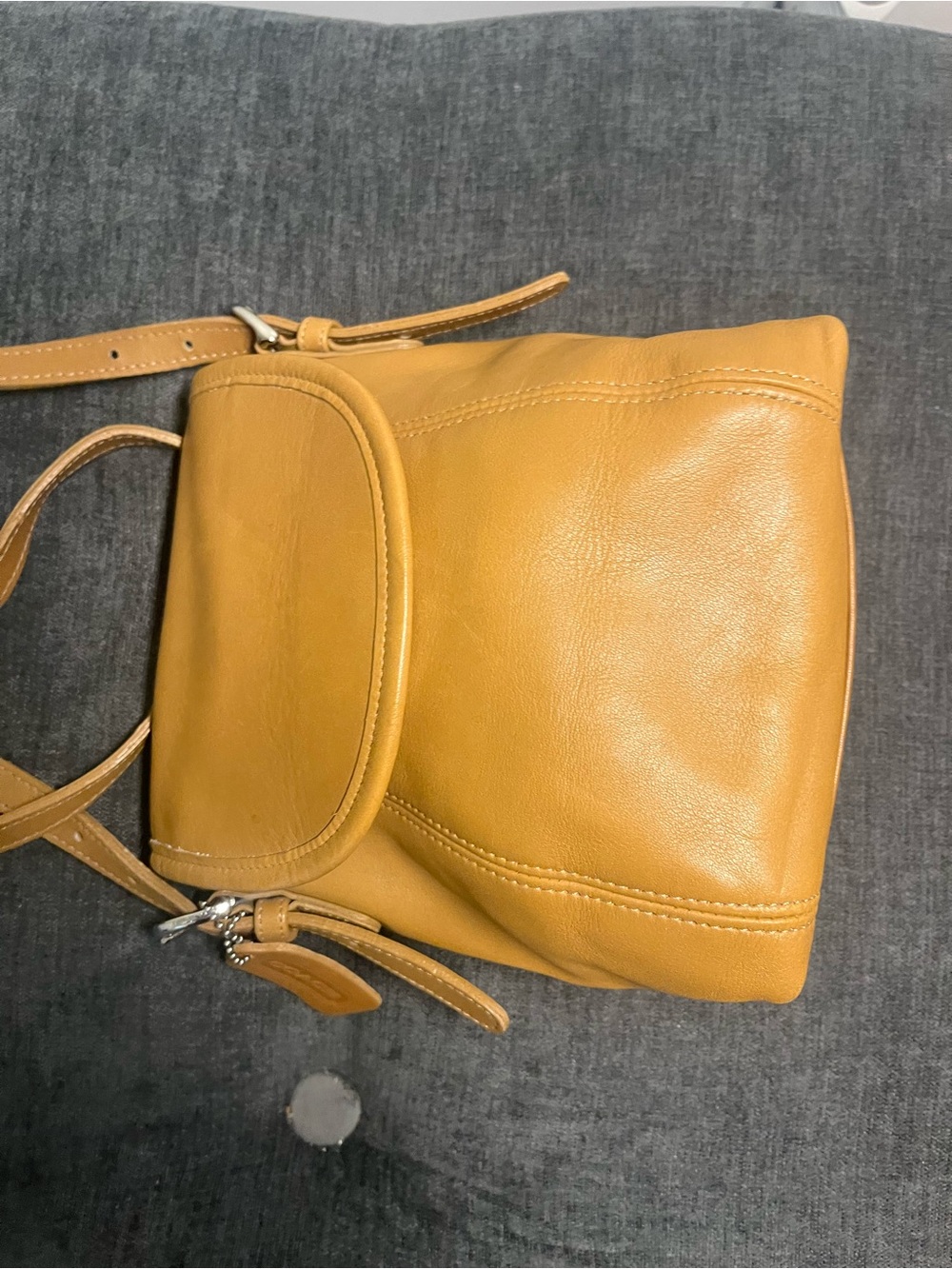 Vintage coach SoHo flap shoulder bag 4108 - Picture 5 of 13